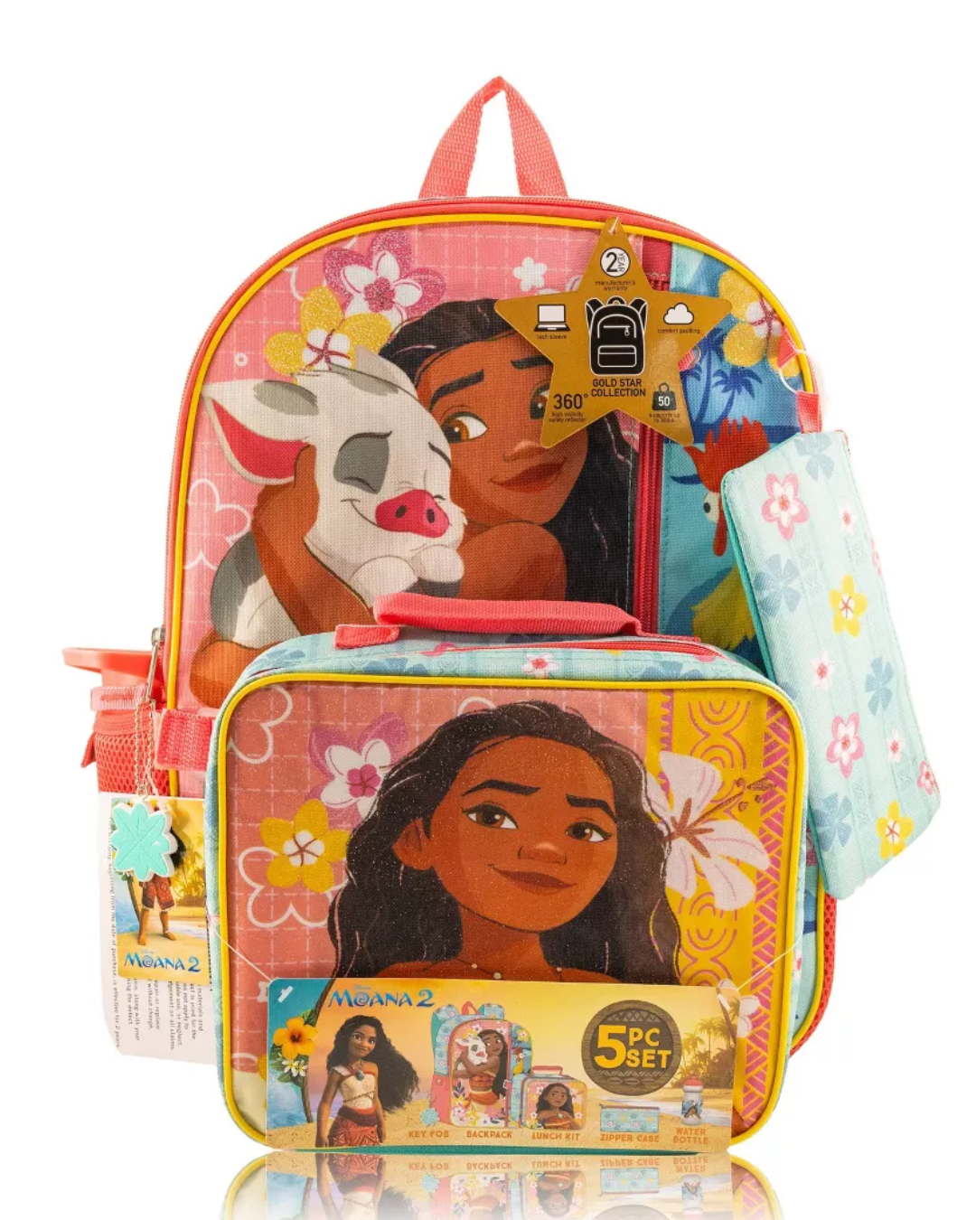 SET MOCHILA MOHANA 5 PZS
