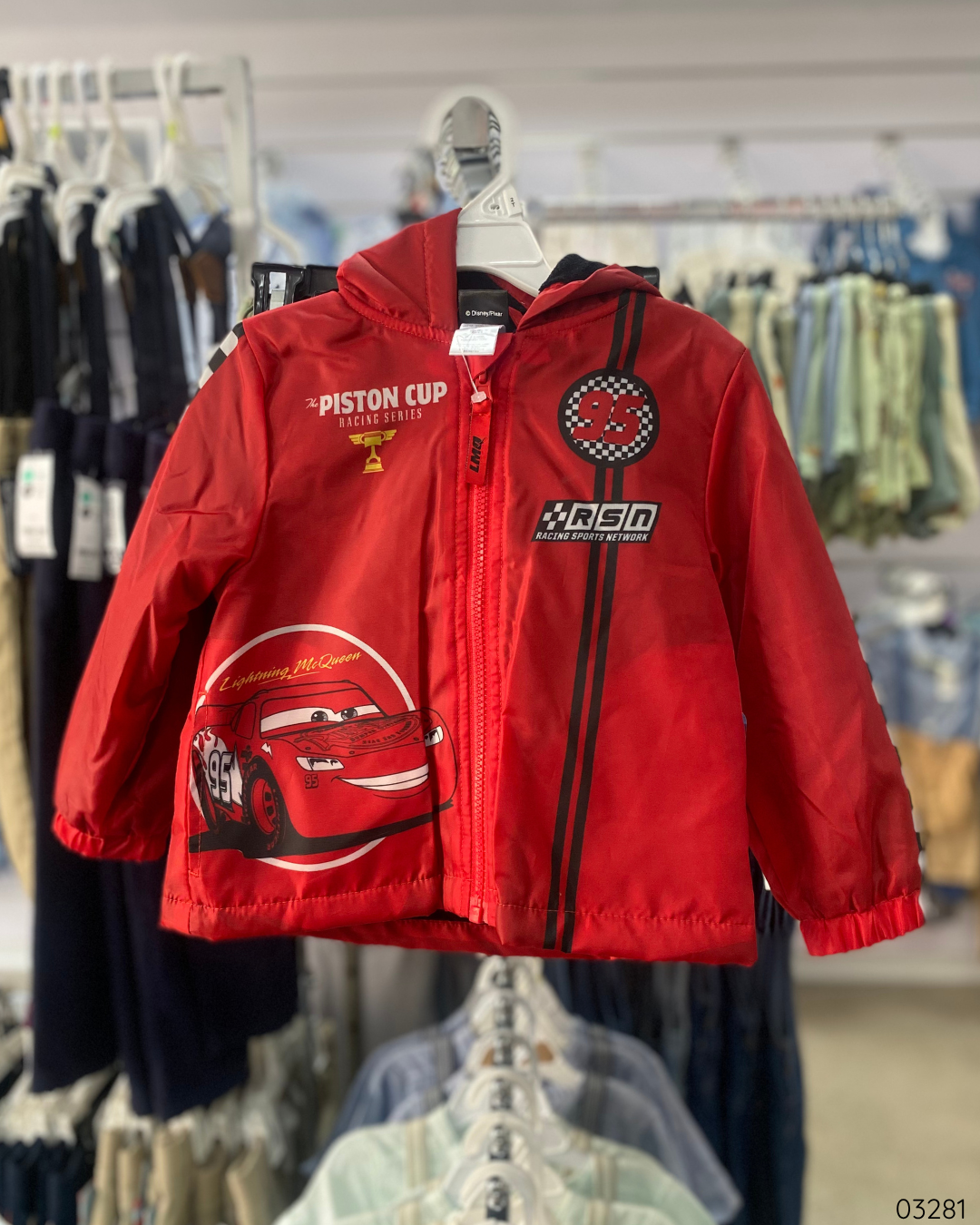 SUETER RAYO MAQUIN ROJO