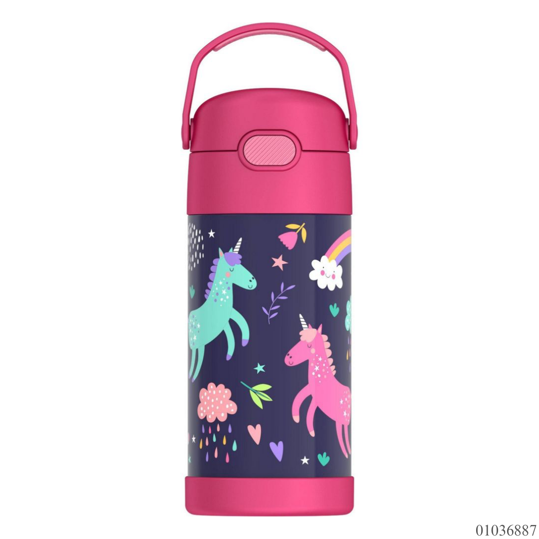 TERMO UNICORNIO ROSADO INSULADO 12OZ THERMOS