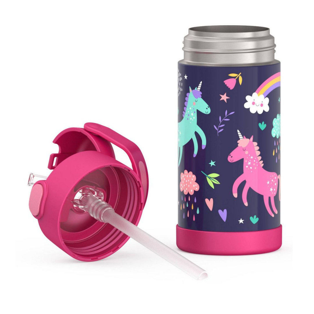 TERMO UNICORNIO ROSADO INSULADO 12OZ THERMOS