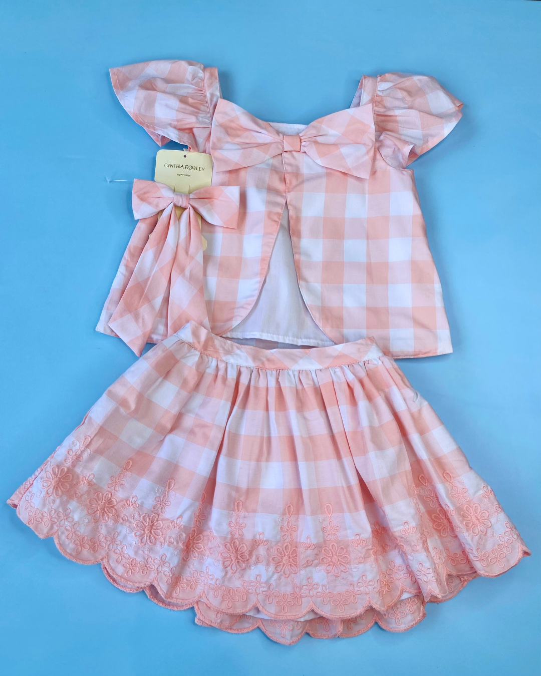VESTIDO ROSADO 3 PZS CHONGO