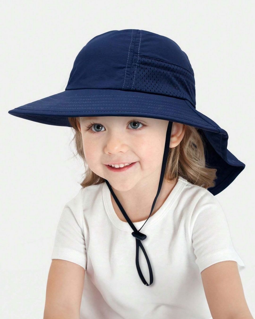 SOMBRERO AZUL CON LENTES