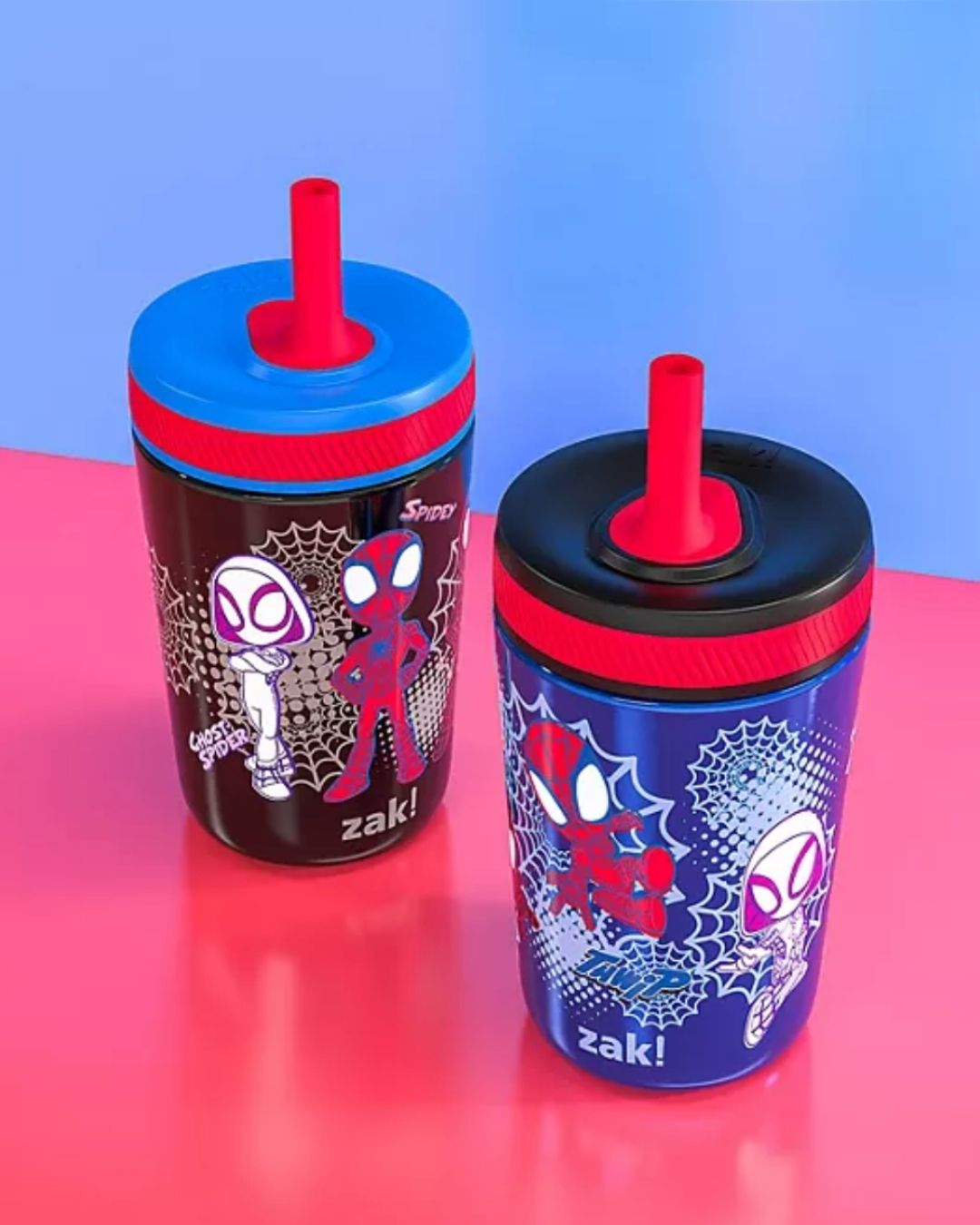 TERMO INSULADO AZUL SPIDERMAN