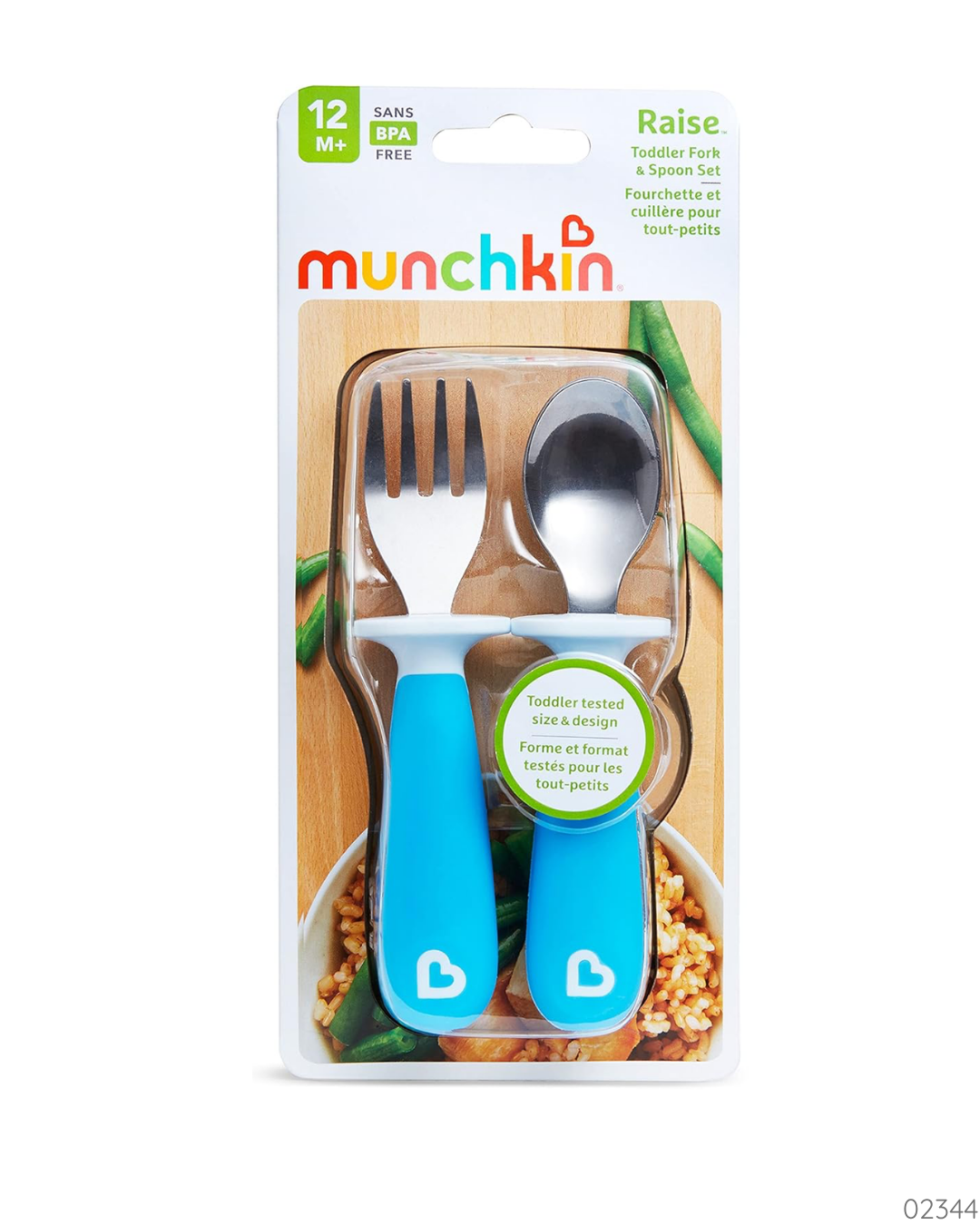 SET CUCHARA Y TENEDOR MUNCHKIN COLORES