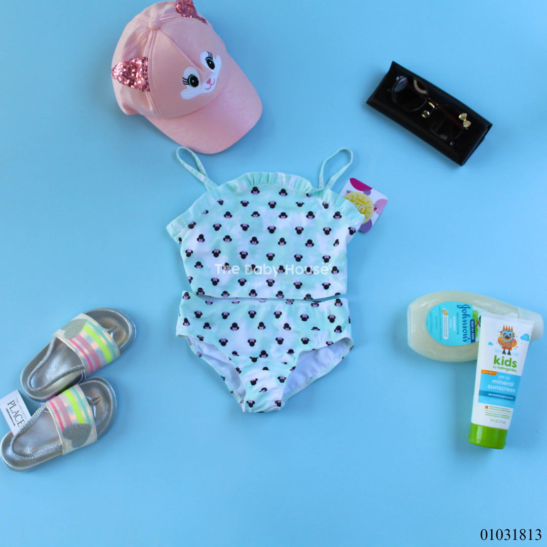 TRAJE DE BAÑO NIÑA 2PZS MINNIE