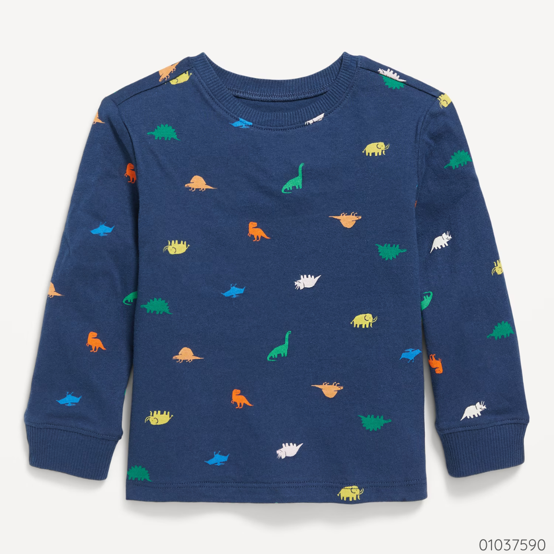 CAMISA AZUL DINOSAURIOS OLD NAVY