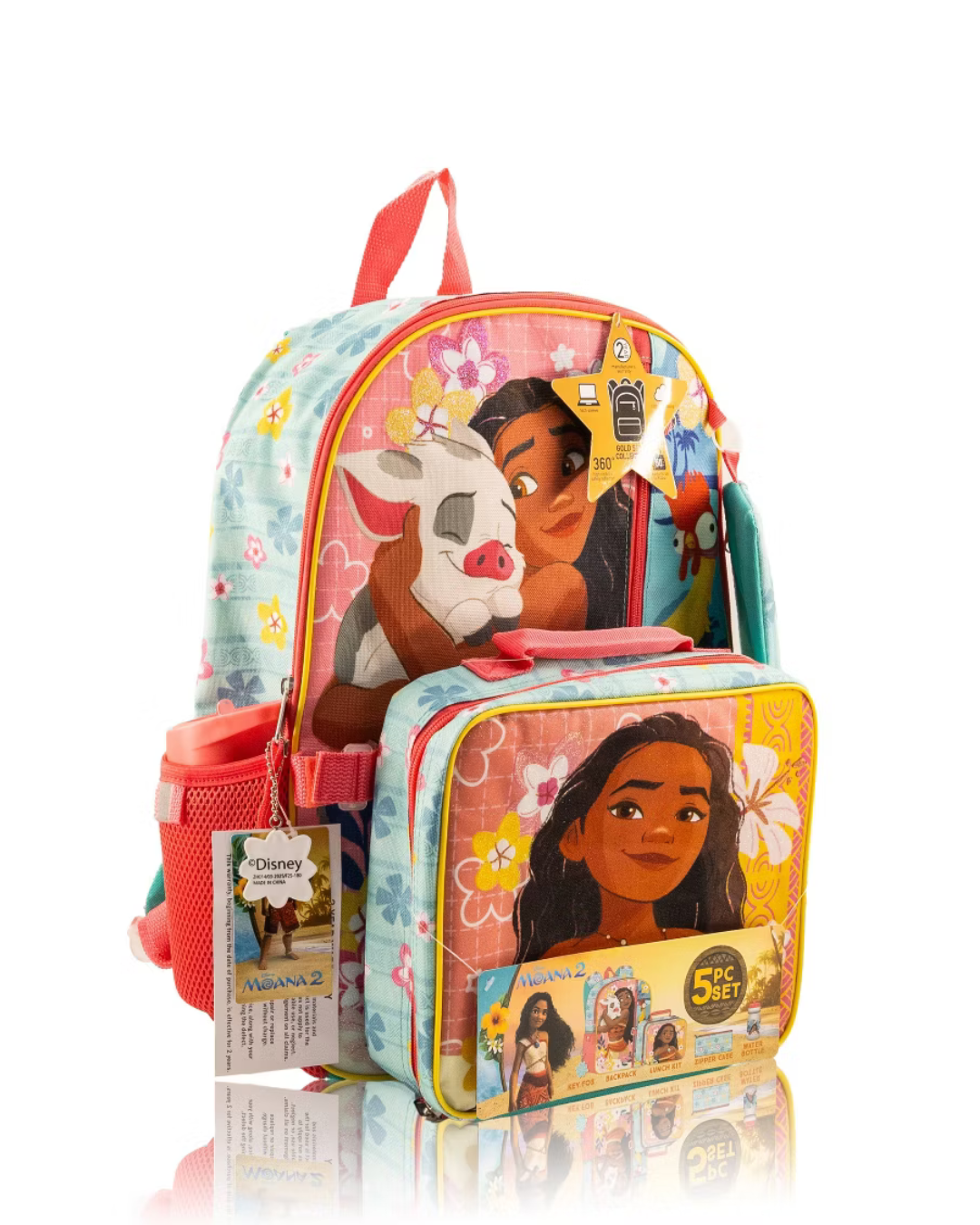 SET MOCHILA MOHANA 5 PZS