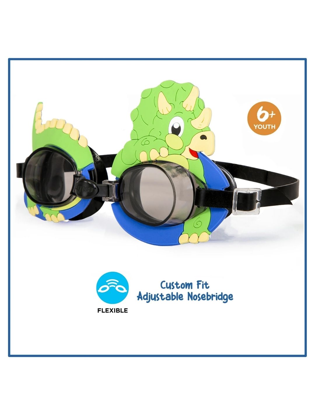 LENTES PARA AGUA DINOS 3 EN 1