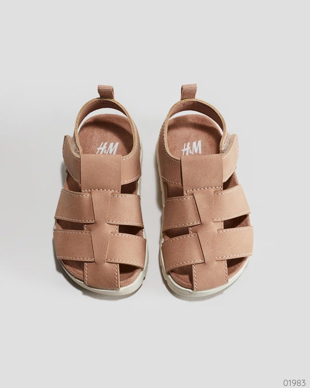 SANDALIAS H&M CERRADAS ROSA