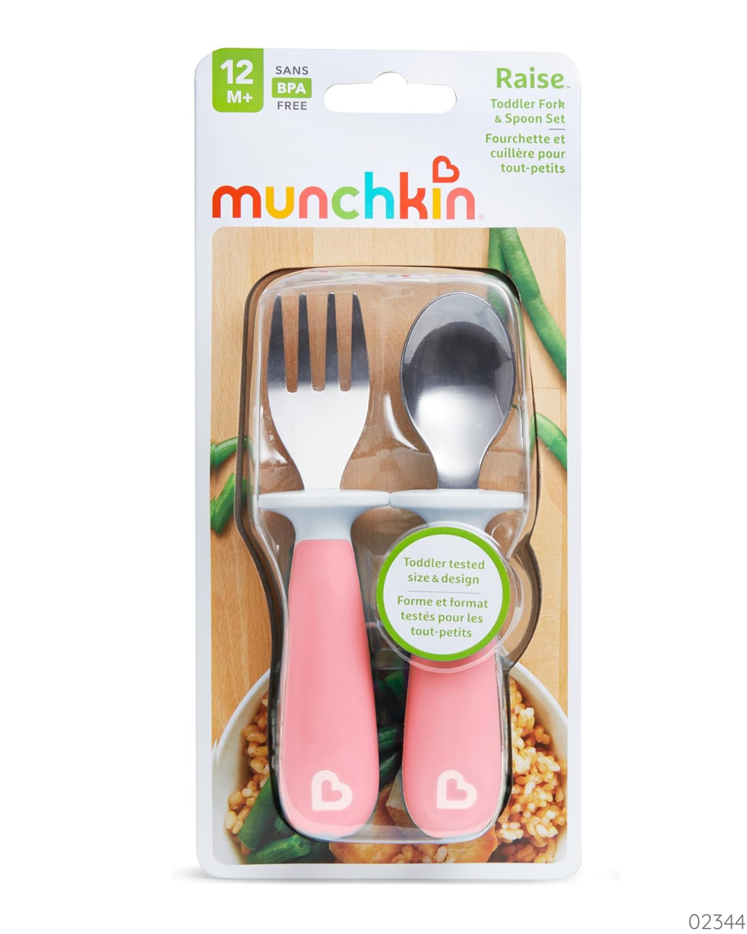 SET CUCHARA Y TENEDOR MUNCHKIN COLORES