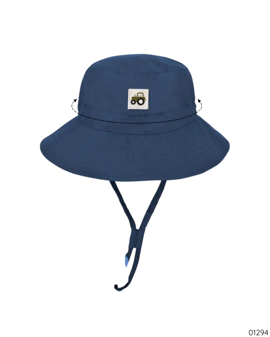 SOMBRERO DE CARRITO AZUL