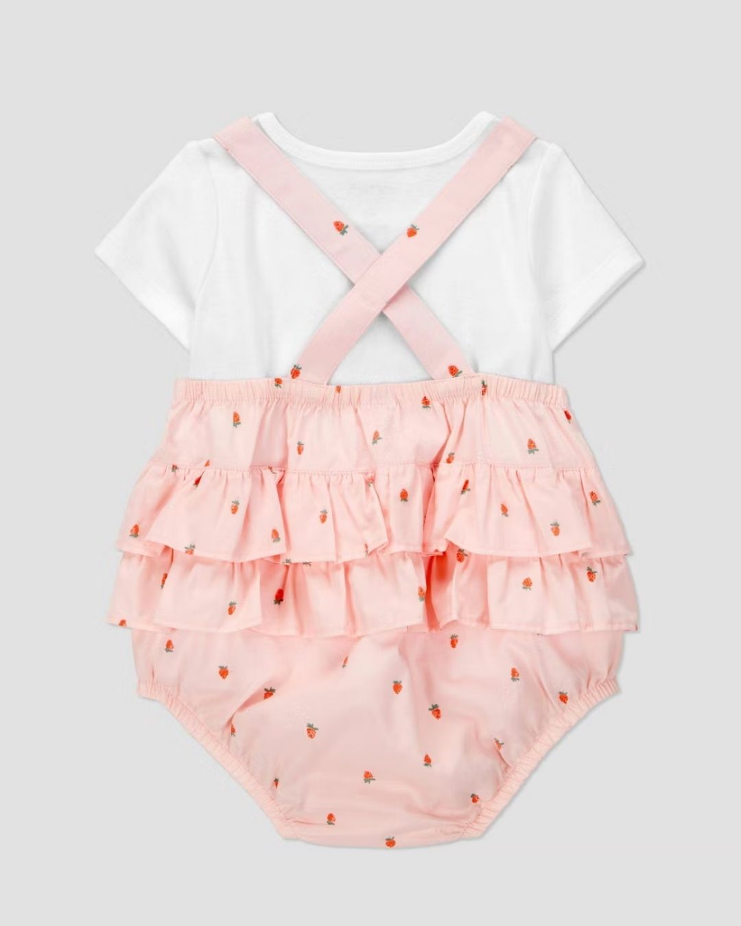 TRAJE 2PZS CARTER´S FRESAS ROSADO