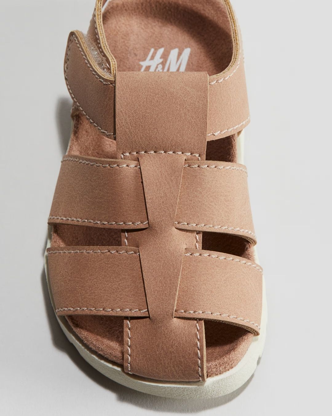SANDALIAS H&M CERRADAS ROSA