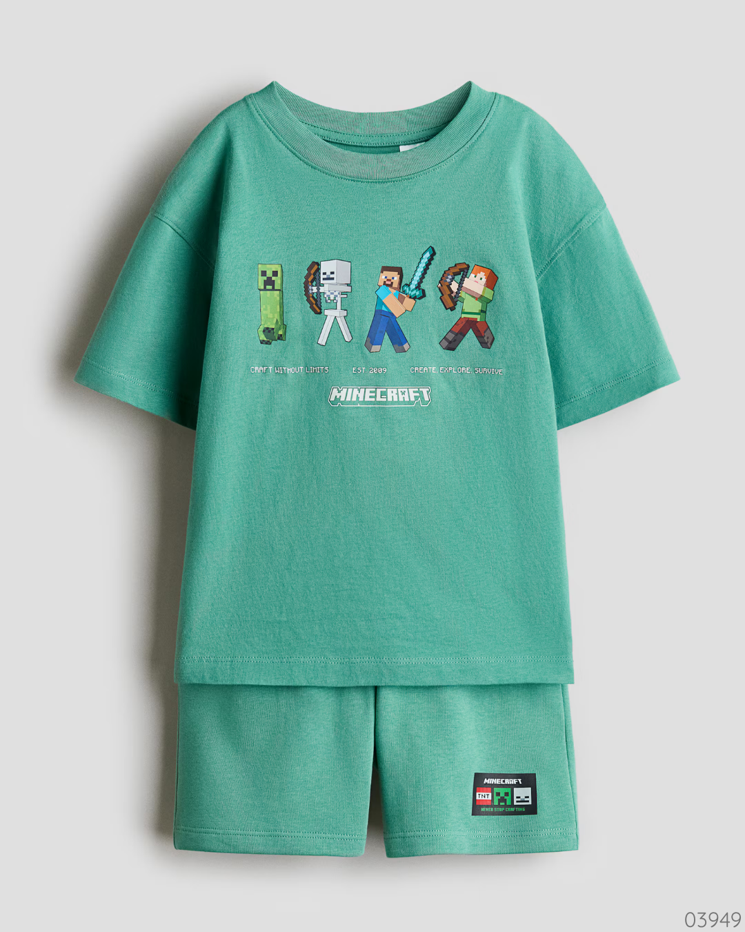 TRAJE MINECRAFT VERDE