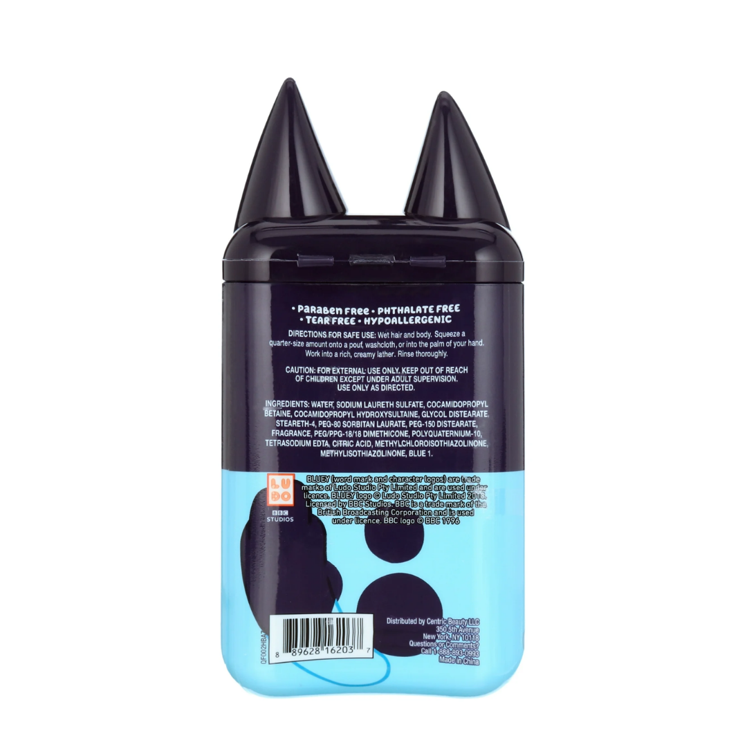 BODY WASH, SHAMPO Y ACONDICIONADOR BLUEY