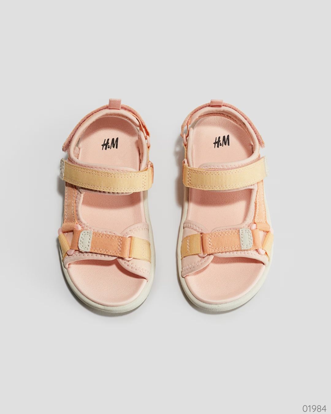 SANDALIAS H&M ROSADAS Y NARANJA