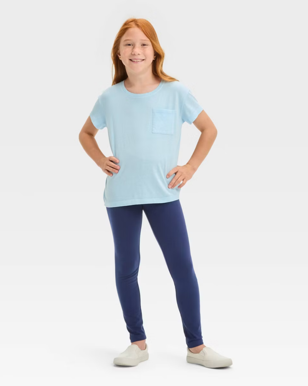 LEGGINGS GIRL AZUL CAT & JACK