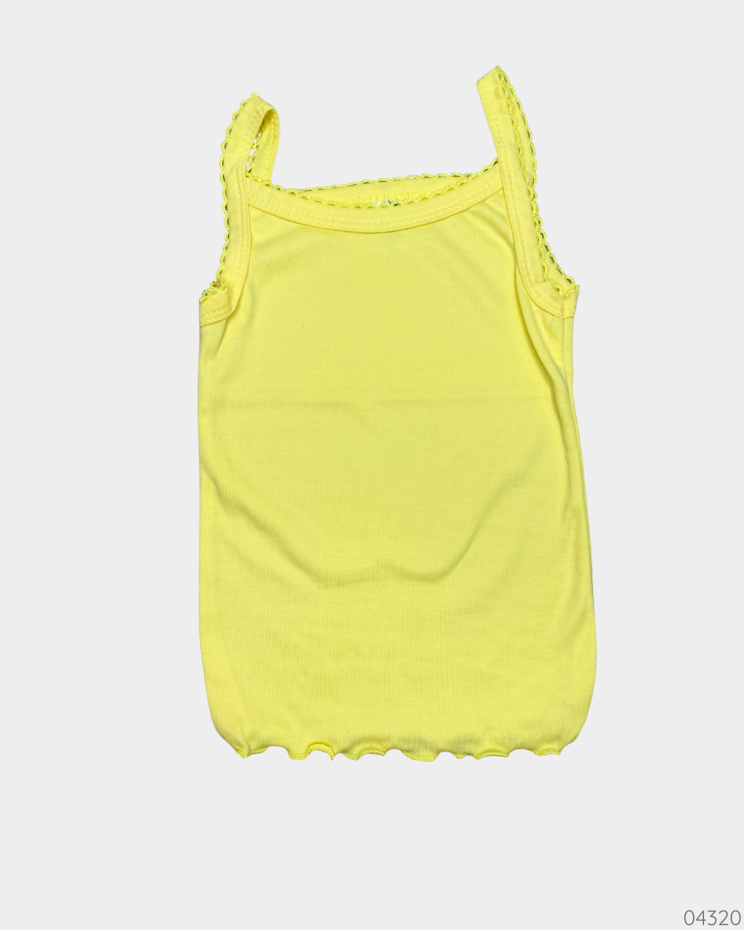 CAMISA AMARILLA SIN MANGAS