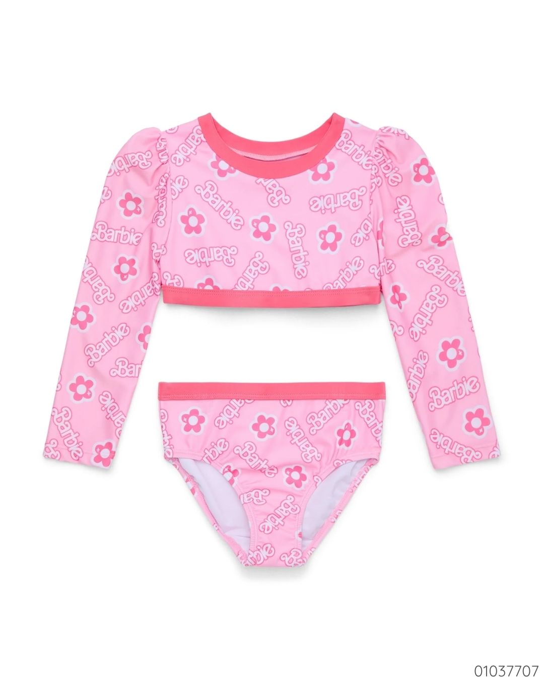 TRAJE BAÑO BARBIE ROSADO