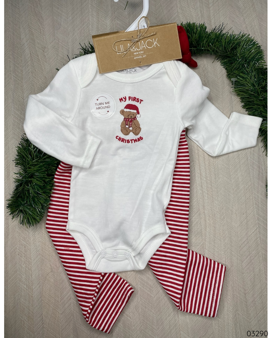 TRAJE MY FIRST CHRISTMAS OSO