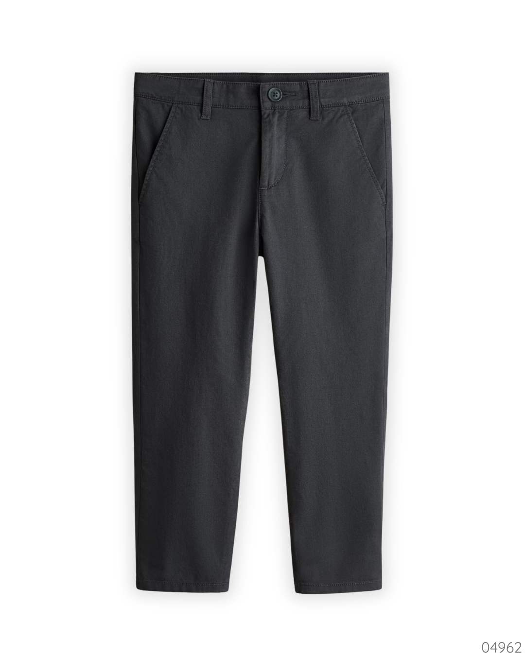 PANTALON H&M CHINO GRIS OSCURO