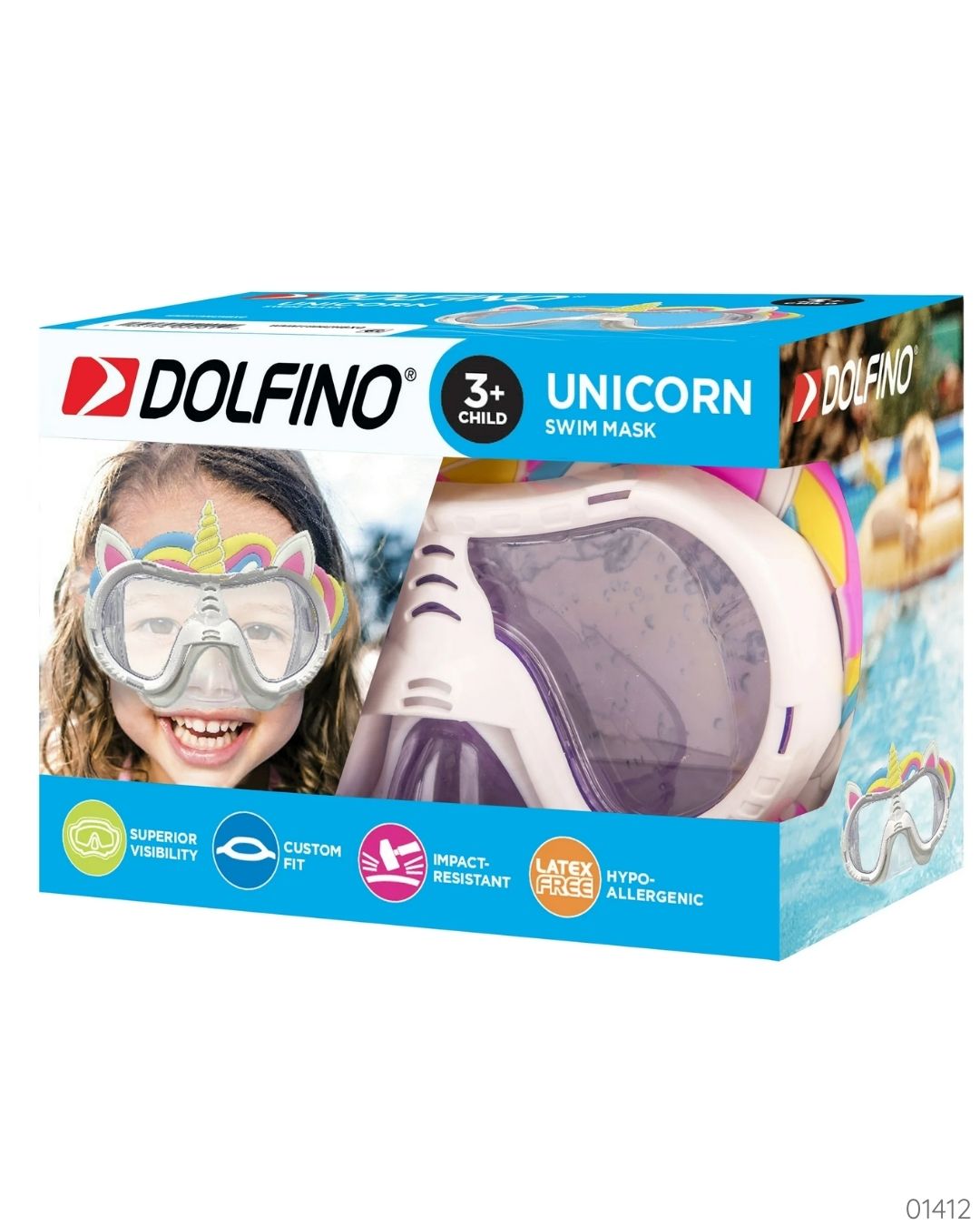 MASCARA PARA AGUA UNICORNIO