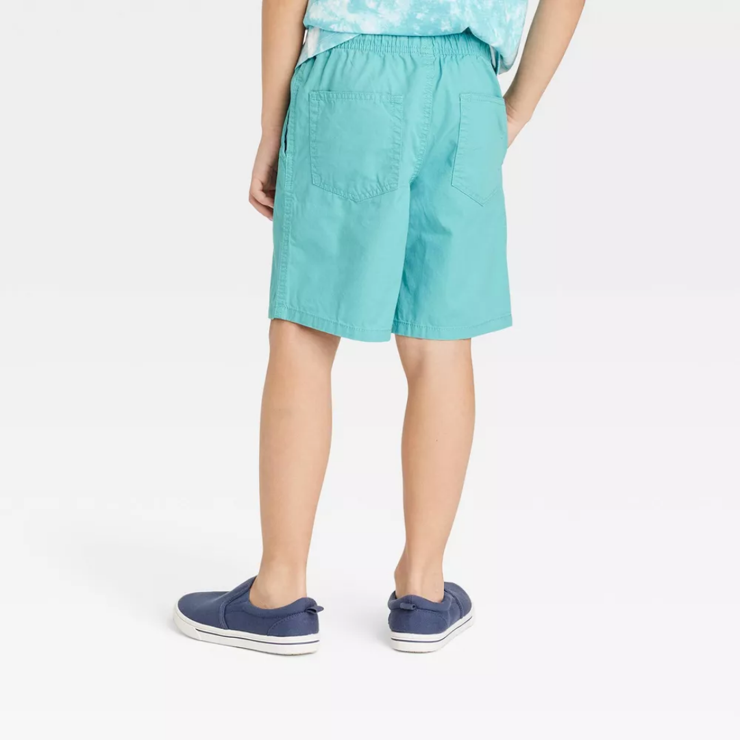 SHORT NIÑO VERDE AQUA CAT&JACK