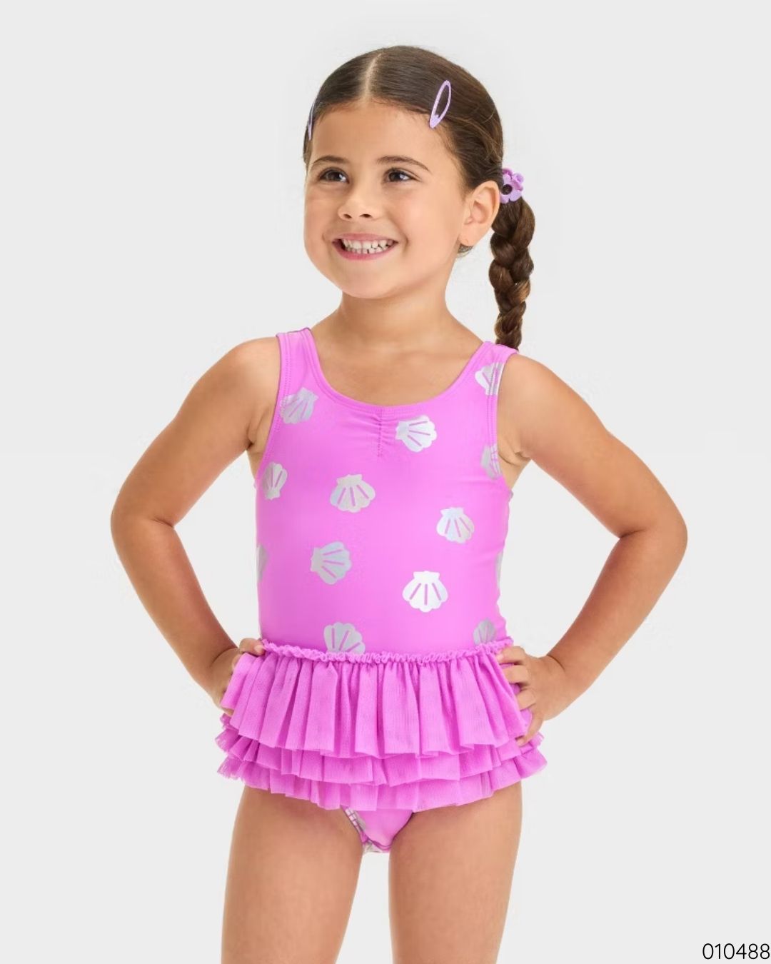 TRAJE DE BAÑO MORADO CAT & JACK UPF 50+