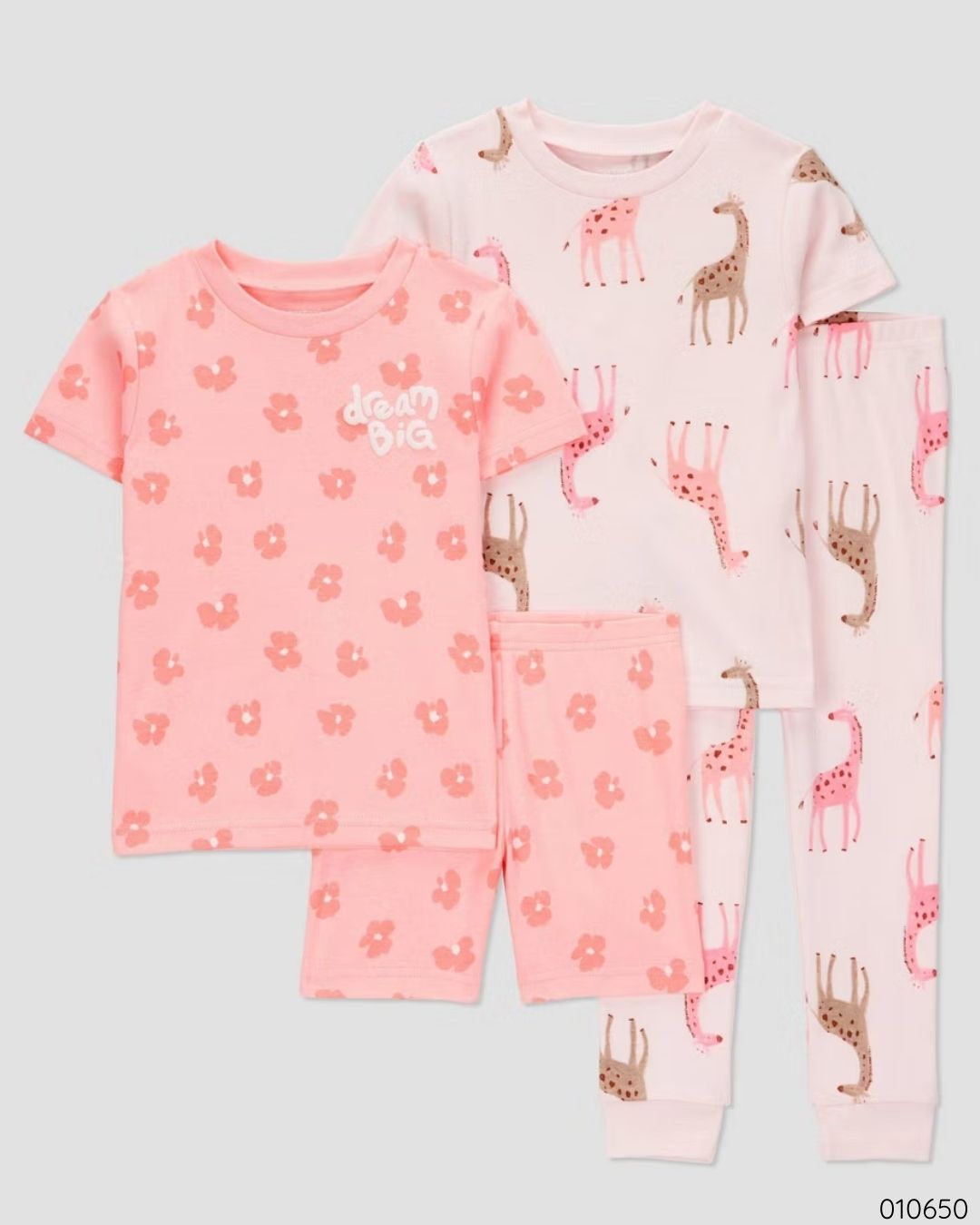 SET DE PIJAMAS GIRAFAS