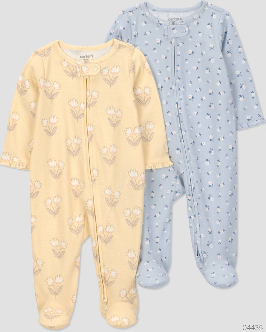 SET DE PIJAMAS FLORES AMARILLA