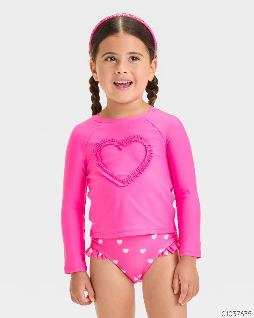 TRAJE DE BAÑO CORAZON UPF 50+