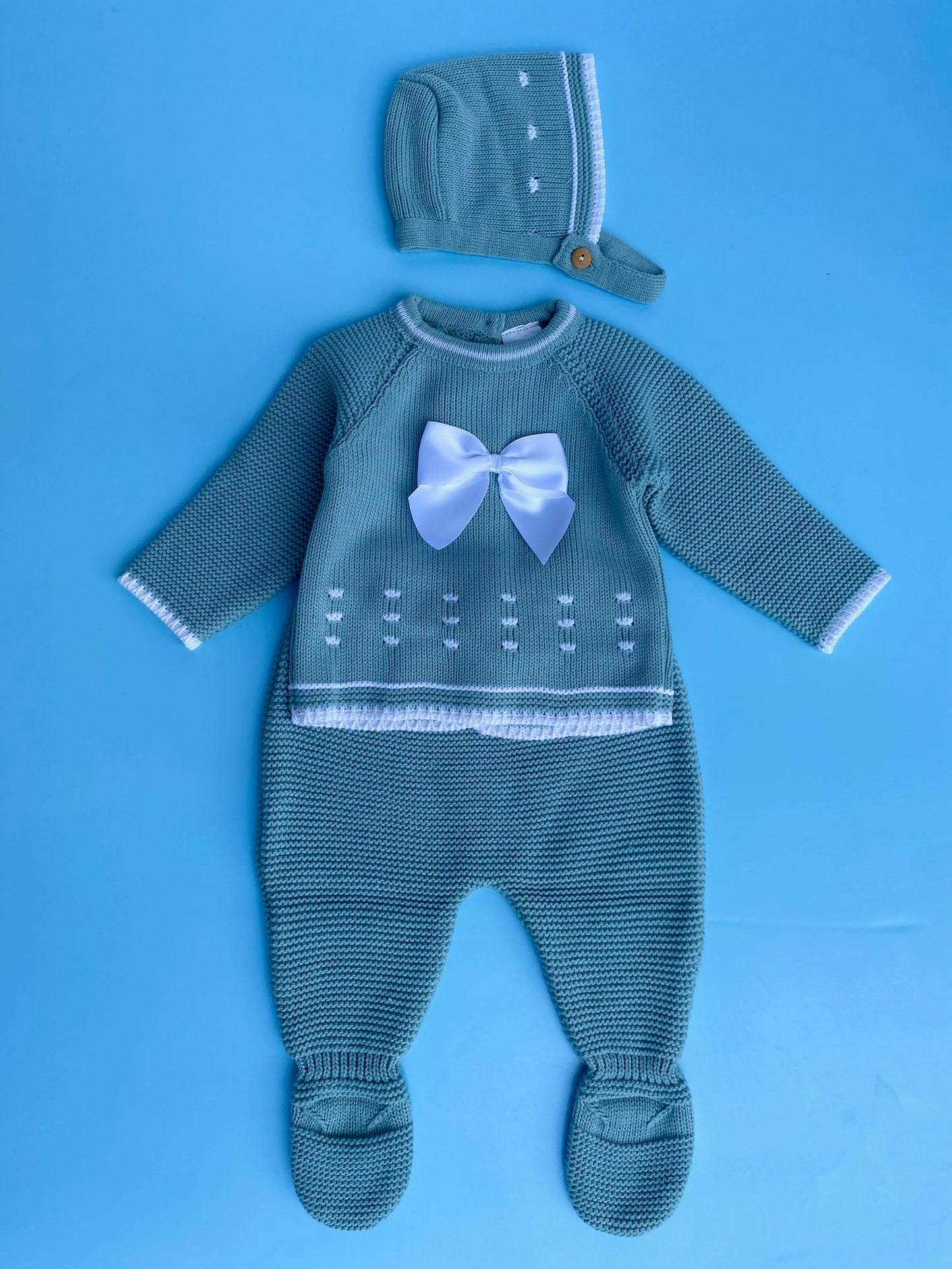 TRAJE TEJIDO UNISEX VERDE