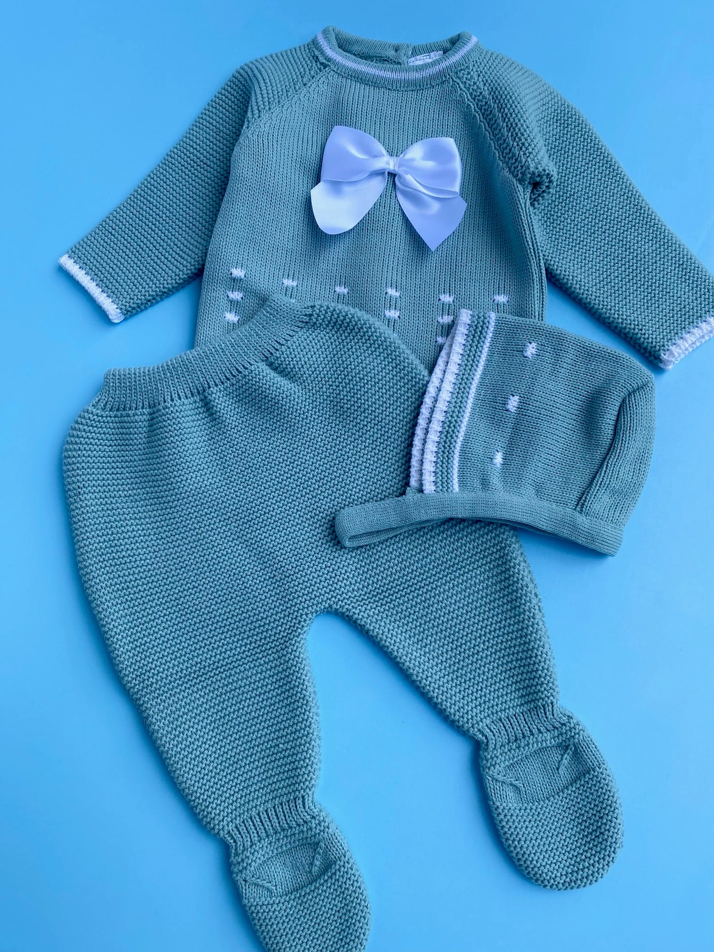 TRAJE TEJIDO UNISEX VERDE