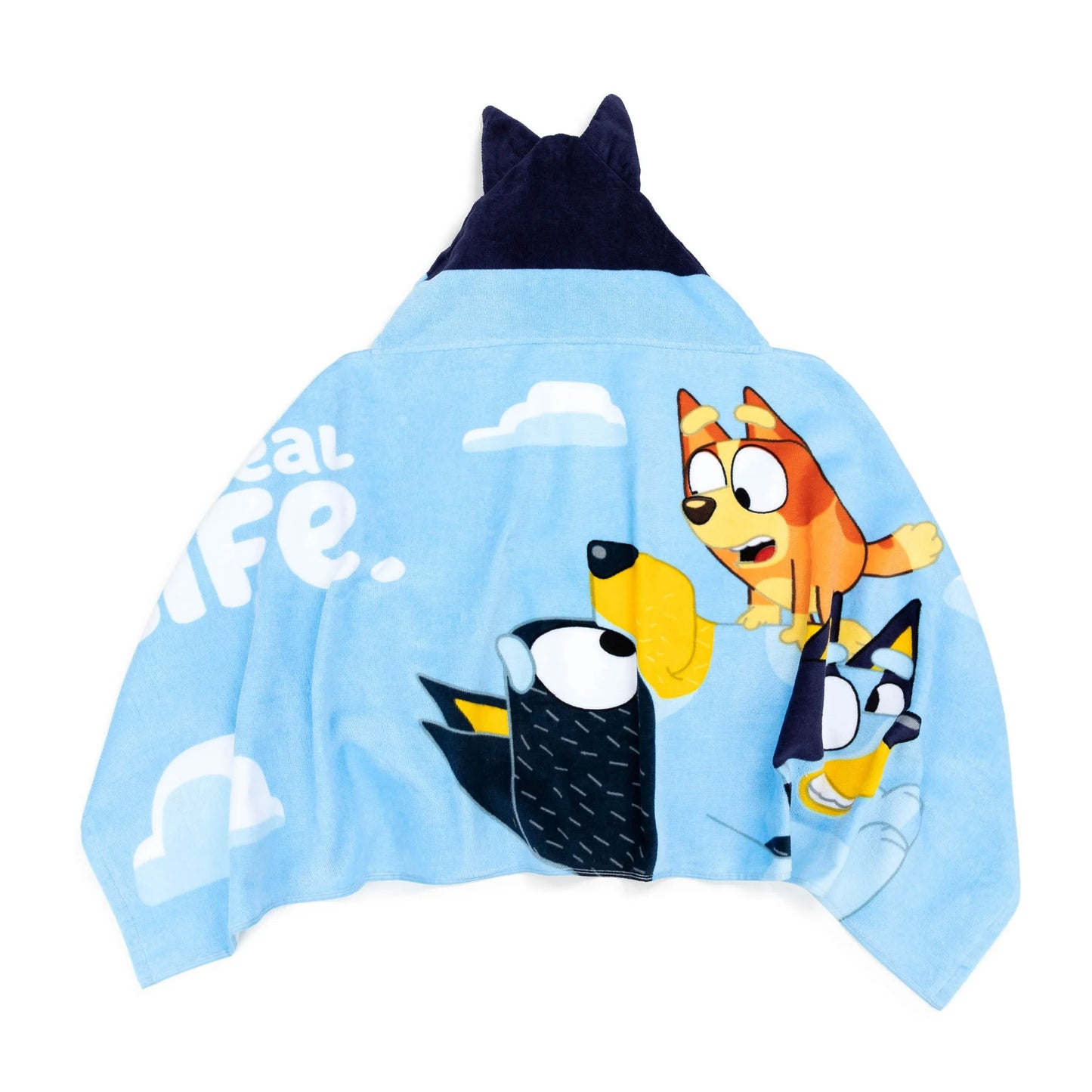 TOALLA CON CAPUCHA DE BLUEY