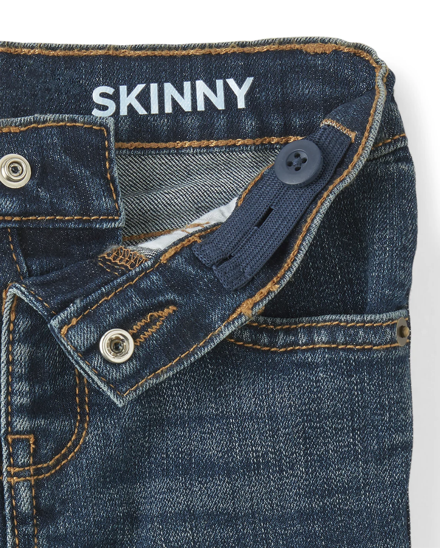 PANTALON SKINNY NIÑO AZUL