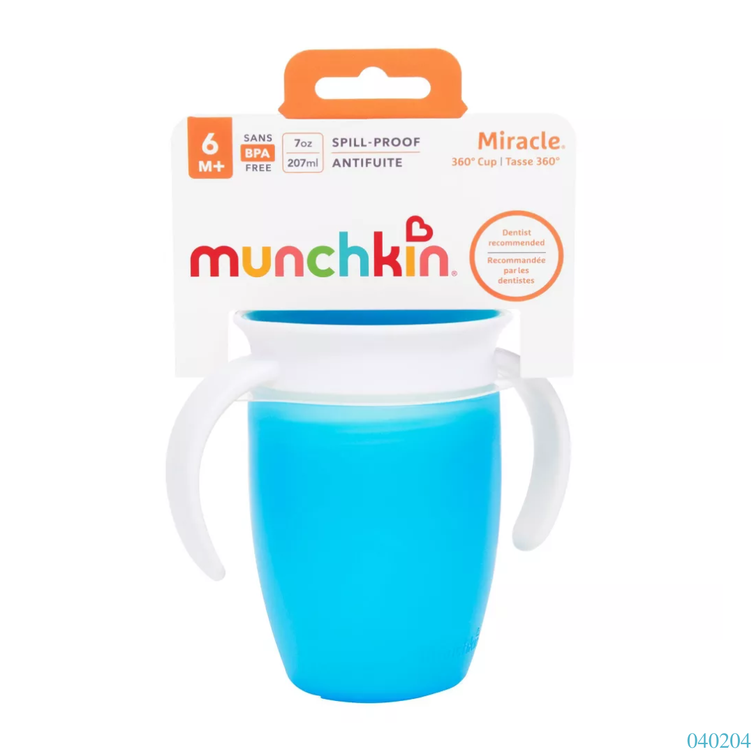Vaso Munchkin Miracle 360 Azul