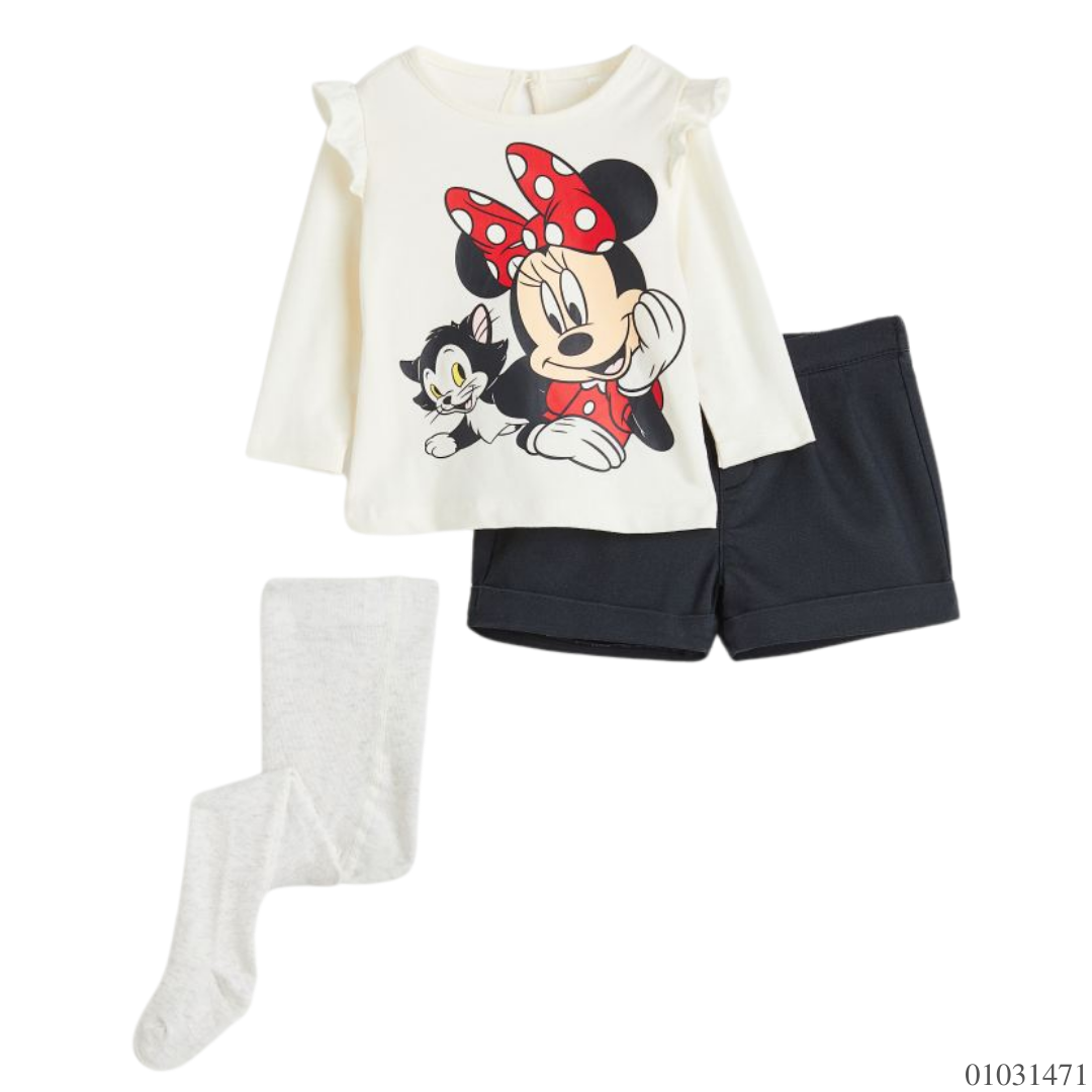 TRAJE MINNIE MOUSE CON MEDIAS