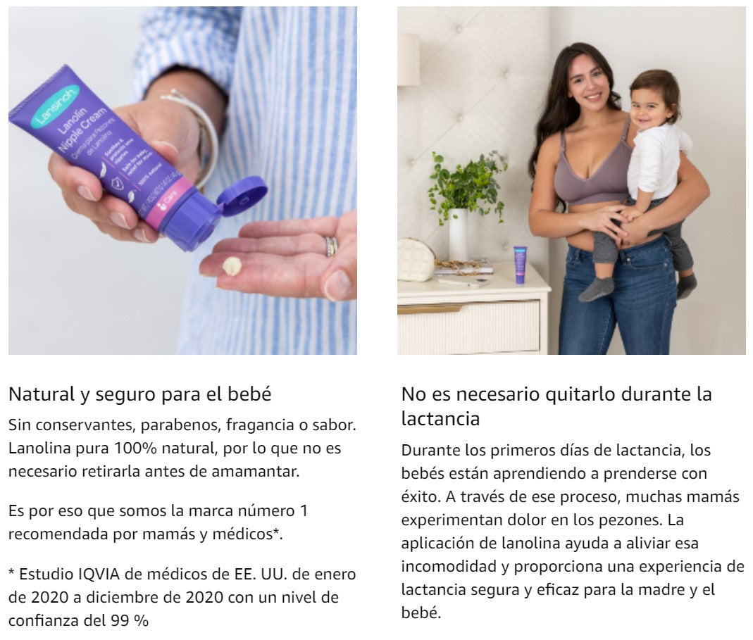 Crema de Lanolina Lansinoh 1.41 Oz (40 Gr)