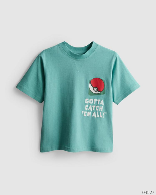 CAMISA DE POKEMON VERDE