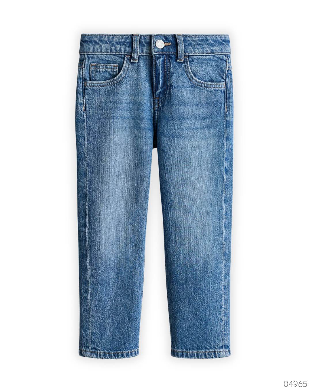 PANTALON H&M FINN RELAXED AZUL MEDIO