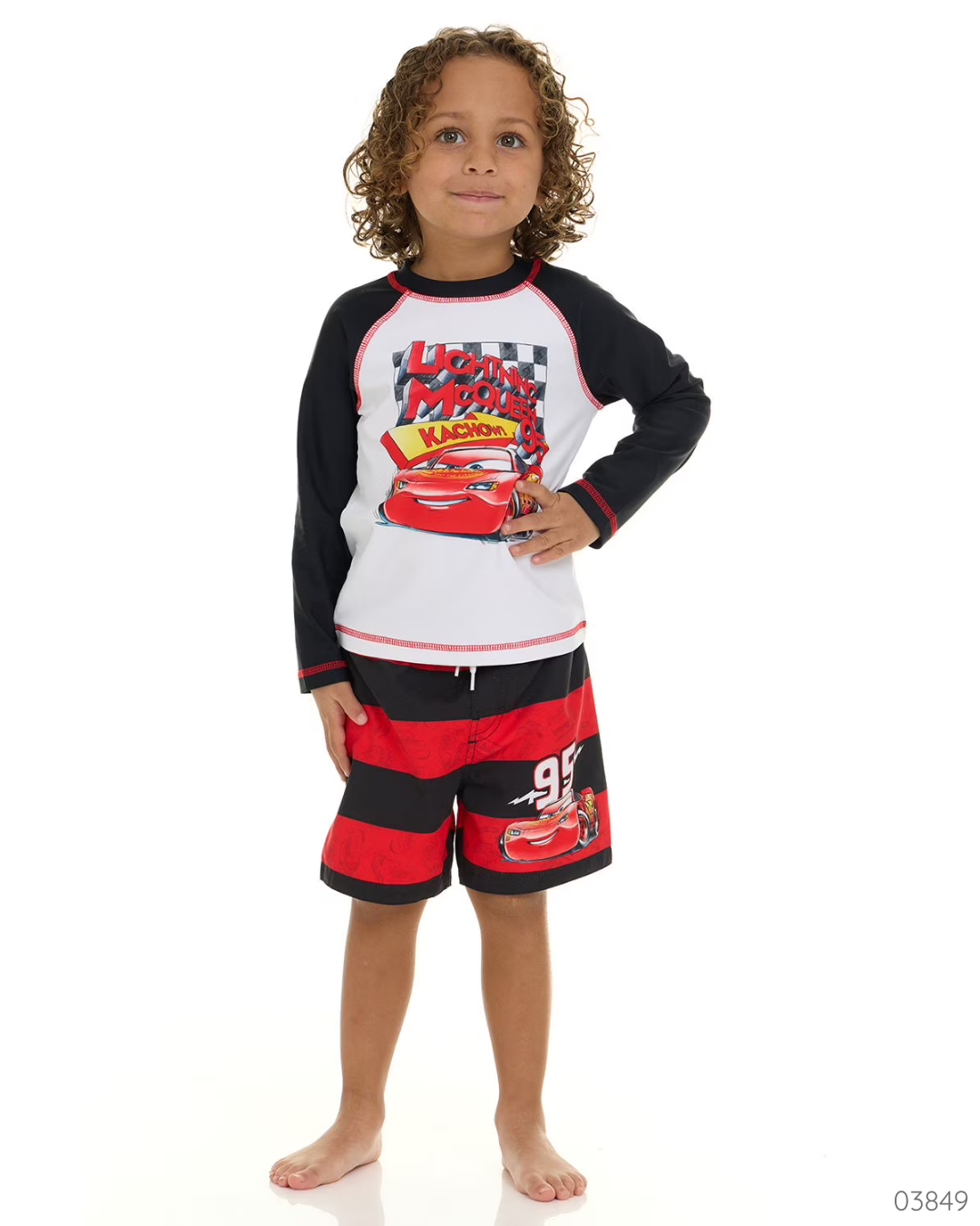 TRAJE 2 PZS MCQUEEN