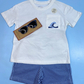 TRAJE 3PZS CAMISA BLANCA LENTE