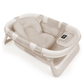 BAÑERA PLEGABLE CON TERMOMETRO BEIGE