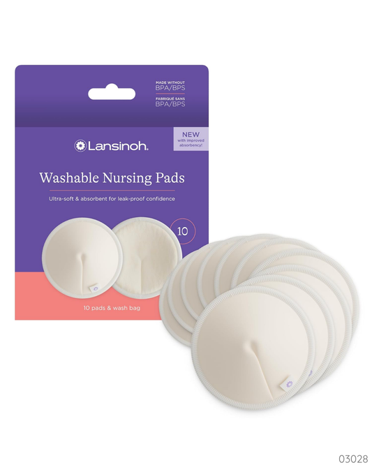 ALMOHADILLAS DE LACTANCIA LAVABLES