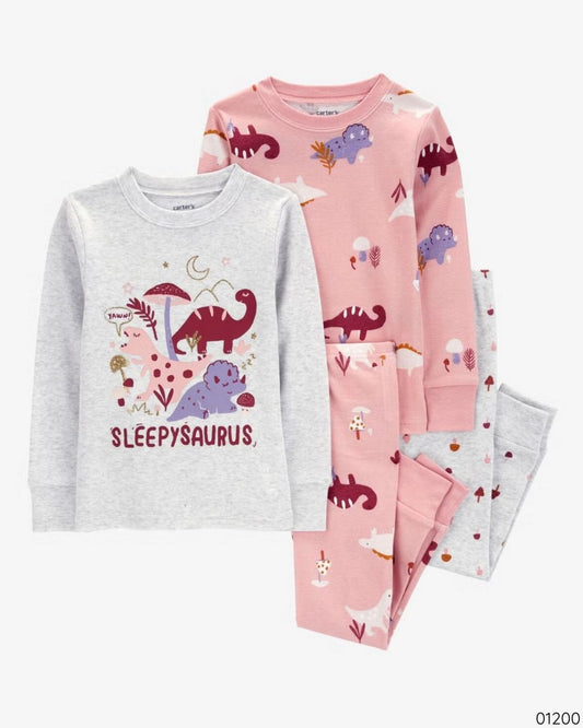 SET DE PIJAMAS SLEEPYSAURUS CARTERS