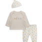 TRAJE 3 PZS BEIGE ANIMALITOS
