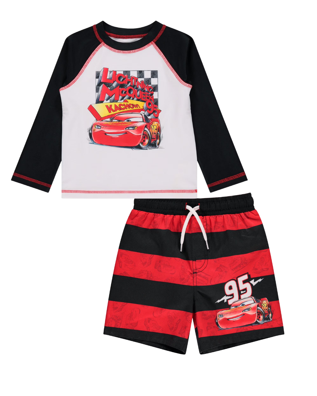 TRAJE 2 PZS MCQUEEN