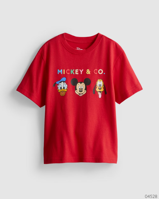 CAMISA DE MICKEY MOUSE ROJA