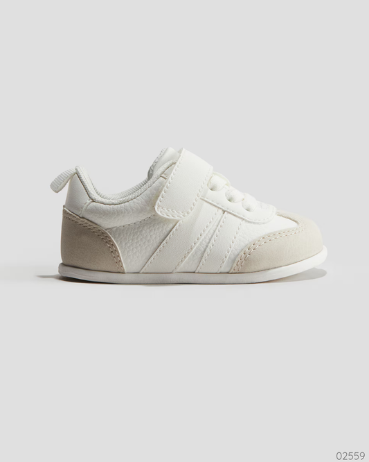 TENIS BLANCO Y BEIGE H&M