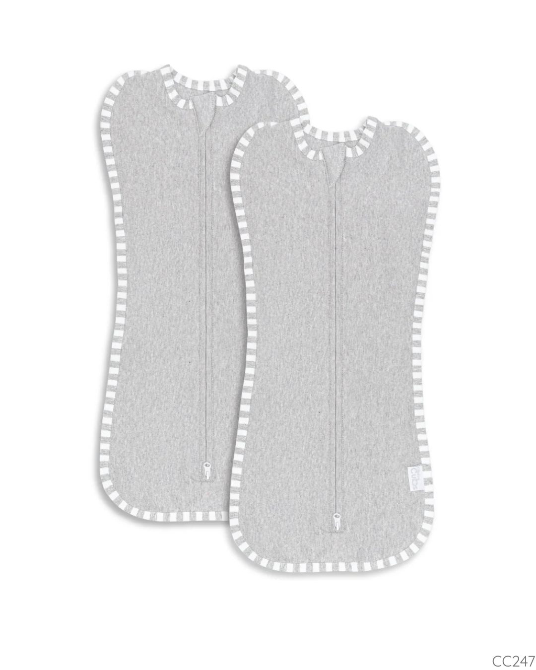 EASY ZIPPER SWADDLE GRIS COMFYCUBS